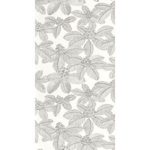 PAPEL PINTADO CASELIO ART OF BOTANY LOTUS BL/NEG