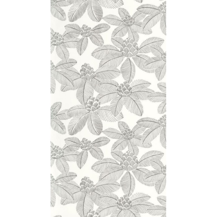 PAPEL PINTADO CASELIO ART OF BOTANY LOTUS BL/NEG