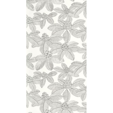 PAPEL PINTADO CASELIO ART OF BOTANY LOTUS BL/NEG