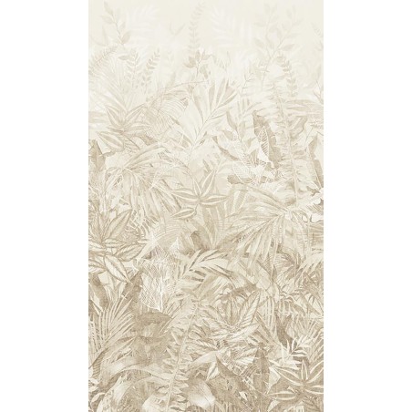 MURAL EIJFFINGER RIVIERA MAISON LINEN LEAVES CAMEL