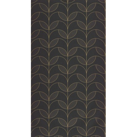 PAPEL PINTADO CASADECO ANNÉES FOLLES MISTINGU NOIR