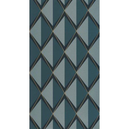 PAPEL PINTADO CASADECO ANNÉES FOLLES CHAPLIN AZUL