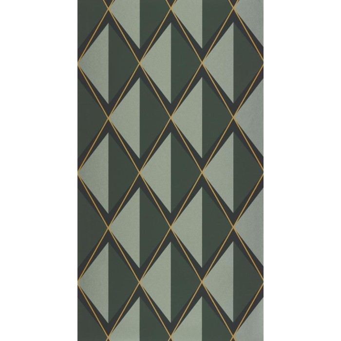 PAPEL PINTADO CASADECO ANNÉES FOLLES CHAPLIN VERDE