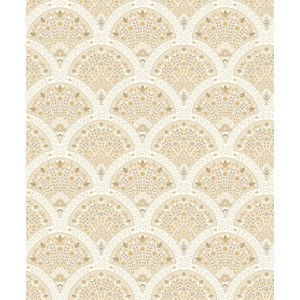 PAPEL PINTADO CASADECO HERITAGE WALLACE CREMA/DOR