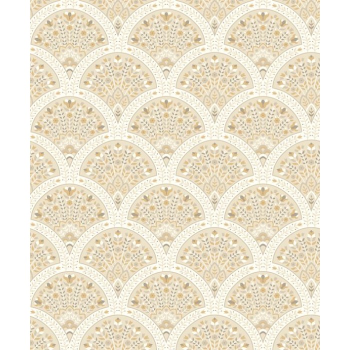 PAPEL PINTADO CASADECO HERITAGE WALLACE CREMA/DOR