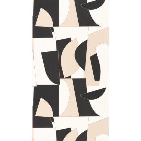 PAPEL PINTADO CASELIO OUTLINES FIGURES BL/NE/BE