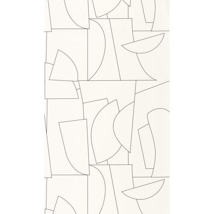 PAPEL PINTADO CASELIO OUTLINES EDGES BL/NEG