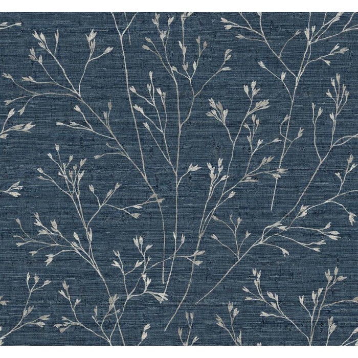 PAPEL PINTADO LA MAISON FIBERS & THREADS 9 AZUL