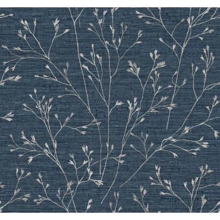 PAPEL PINTADO LA MAISON FIBERS & THREADS 9 AZUL