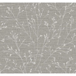 PAPEL PINTADO LA MAISON FIBERS & THREADS 8 GRIS