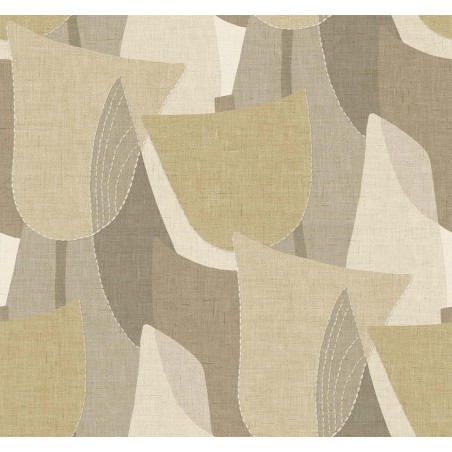 PAPEL PINTADO LA MAISON FIBERS & THREADS 14 BE/GR