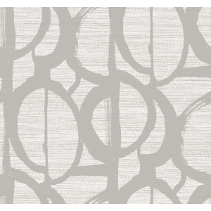 PAPEL PINTADO LA MAISON FIBERS & THREADS 32 GRIS