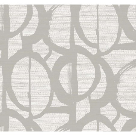 PAPEL PINTADO LA MAISON FIBERS & THREADS 32 GRIS
