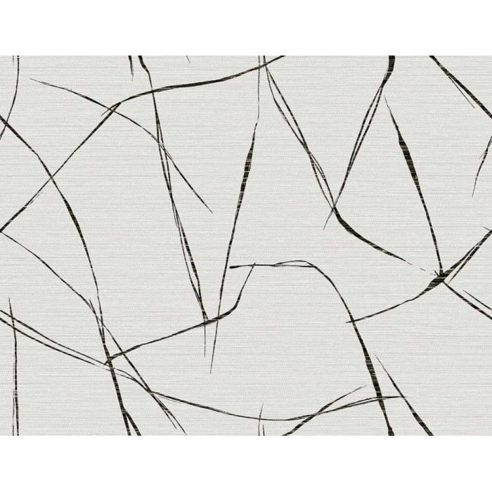 PAPEL PINTADO LA MAISON FIBERS 45 BL/NEG