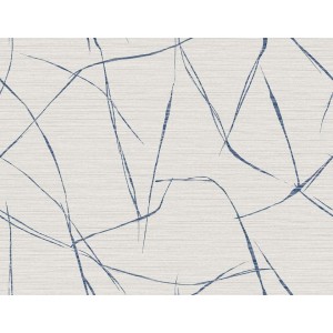 PAPEL PINTADO LA MAISON FIBERS 51 GRIS/AZ