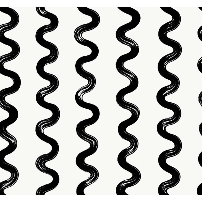 PAPEL PINTADO LA MAISON NANTUCKET ONDAS NEG/BL