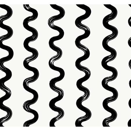 PAPEL PINTADO LA MAISON NANTUCKET ONDAS NEG/BL