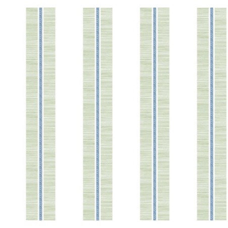 PAPEL PINTADO LA MAISON NANTUCKET ARIEL HOJA VE/AZ