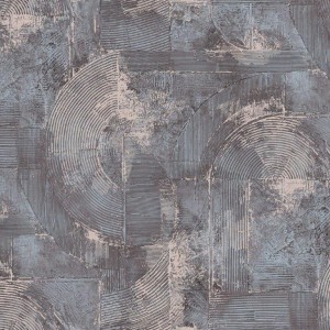 PAPEL PINTADO KEMEN MARBELLA GR/AZ/PLAT