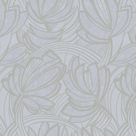 PAPEL PINTADO KEMEN MARBELLA PLATA/BRILLO