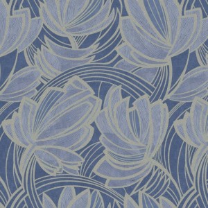 PAPEL PINTADO KEMEN MARBELLA AZ/PLAT/BRILLO