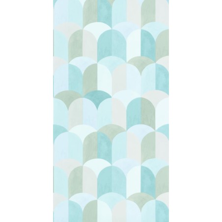 PAPEL PINTADO CASELIO KITCHEN BOX BANDOL AZUL