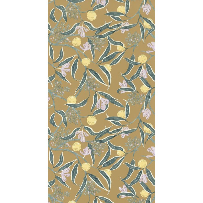 PAPEL PINTADO CASELIO KITCHEN BOX EURYDICE OCRE/AZ