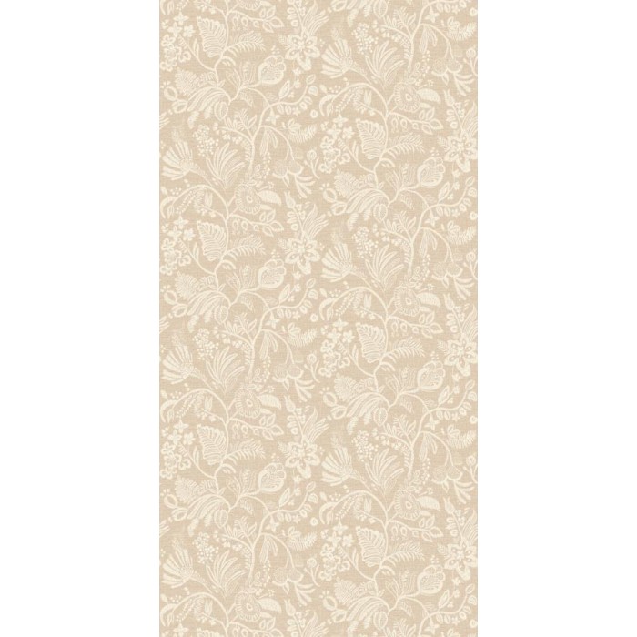 PAPEL PINTADO CASAMANCE BRODERIES PASTEL BEIGE