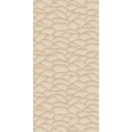 PAPEL PINTADO CASAMANCE BRODERIES ONDULA BE/MAR