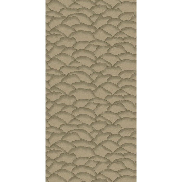 PAPEL PINTADO CASAMANCE BRODERIES ONDULA OLIVA