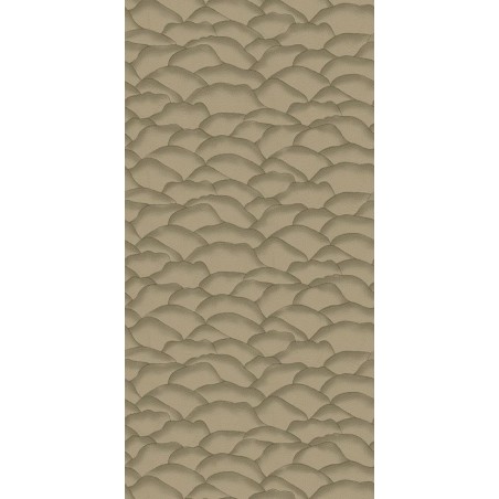 PAPEL PINTADO CASAMANCE BRODERIES ONDULA OLIVA