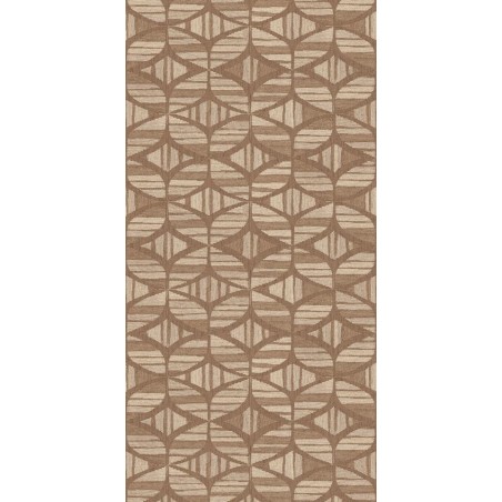 PAPEL PINTADO CASAMANCE BRODERIES FILANDRA CHOCO