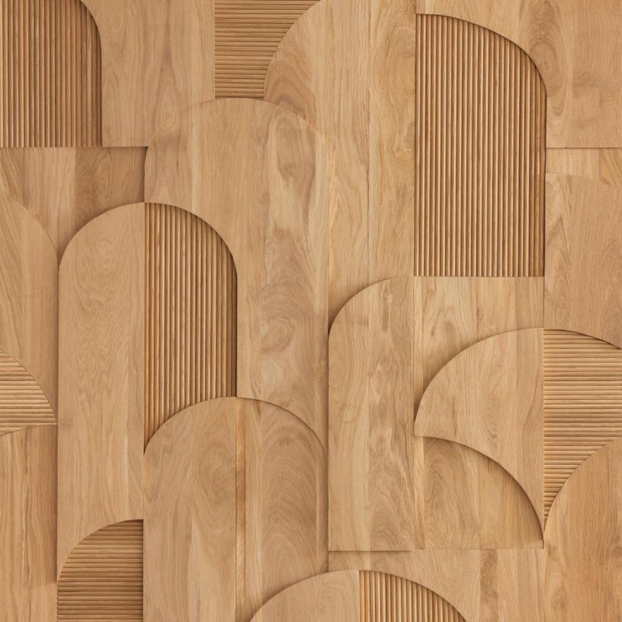 MURAL CASELIO WOODLINE TASSEA S MARRÓN