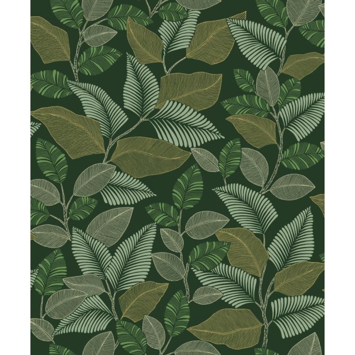 PAPEL PINTADO CASADECO RIO PARATY VERDE BOTELLA