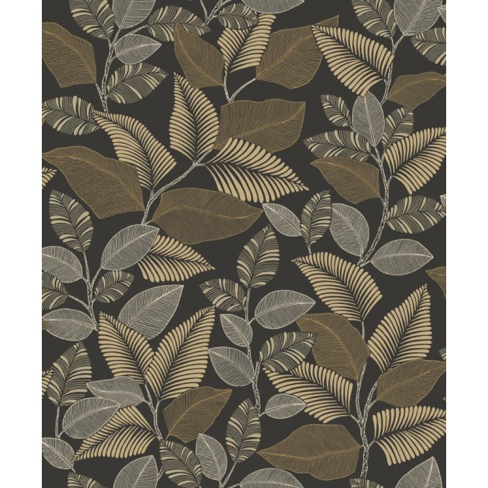 PAPEL PINTADO CASADECO RIO PARATY NEG/DOR