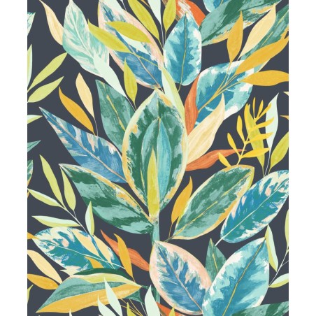 PAPEL PINTADO CASADECO RIO FICUS MULTICOLOR