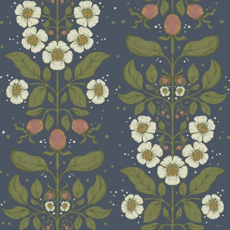 PAPEL PINTADO LA MAISON SALTVIKEN ROSA AZ/VER/ROJ