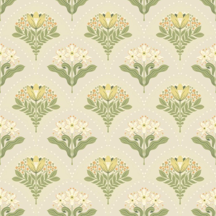 PAPEL PINTADO LA MAISON SALTVIKEN MAJ BL/VER