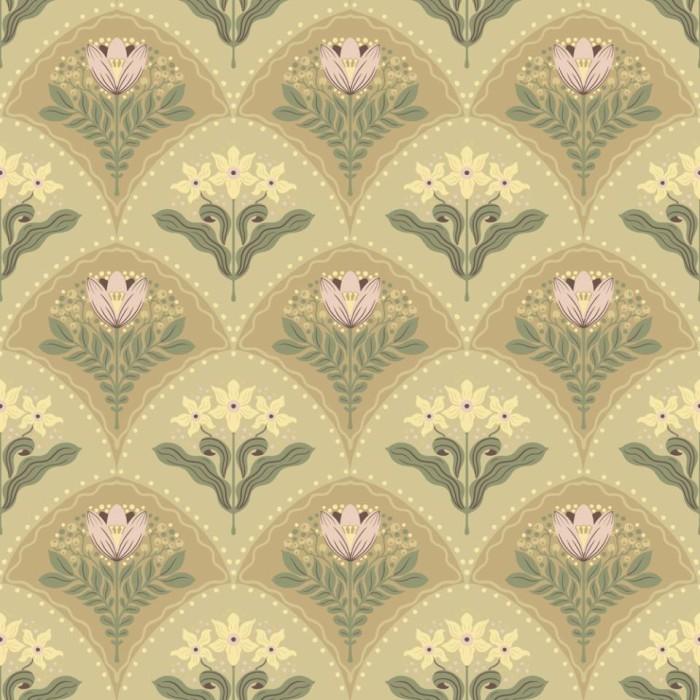 PAPEL PINTADO LA MAISON SALTVIKEN MAJ MA/ROS/VER