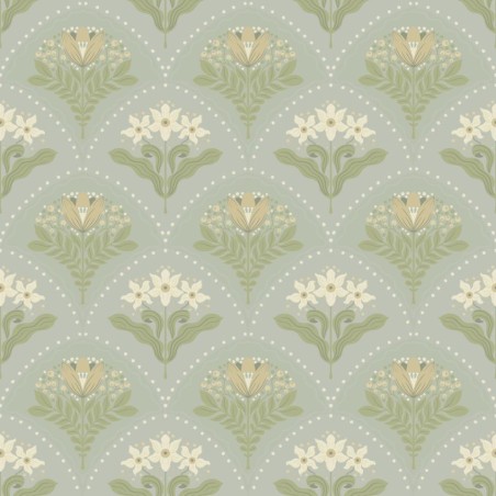 PAPEL PINTADO LA MAISON SALTVIKEN MAJ CEL/VER