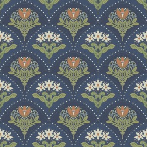 PAPEL PINTADO LA MAISON SALTVIKEN MAJ AZ/VER