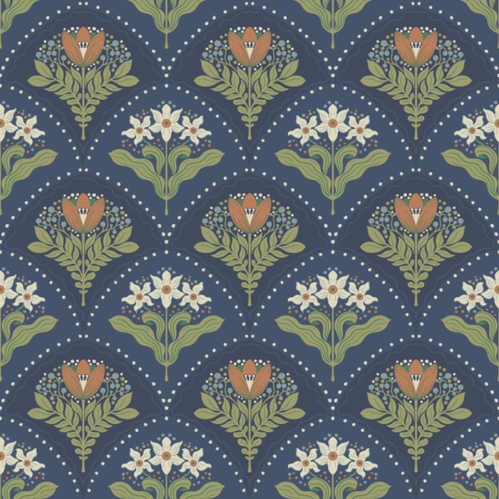 PAPEL PINTADO LA MAISON SALTVIKEN MAJ AZ/VER