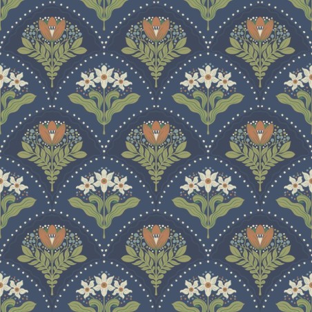 PAPEL PINTADO LA MAISON SALTVIKEN MAJ AZ/VER