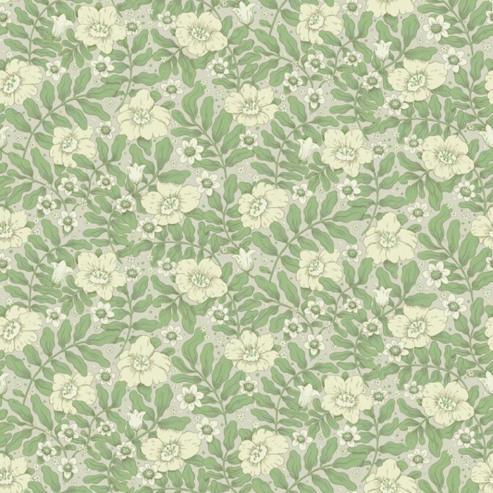 PAPEL PINTADO LA MAISON SALTVIKEN MAGGAN PISTACHO