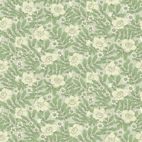 PAPEL PINTADO LA MAISON SALTVIKEN MAGGAN PISTACHO