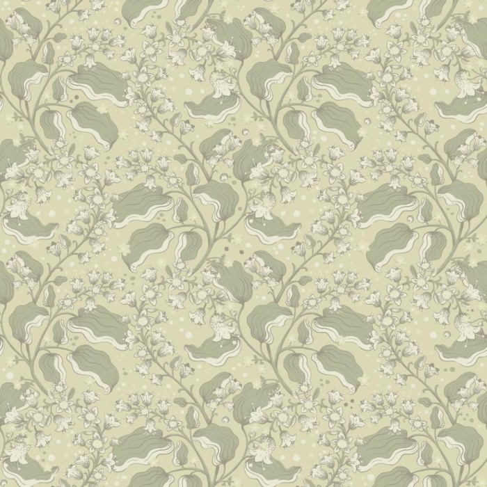 PAPEL PINTADO LA MAISON SALTVIKEN SYREN VERDE