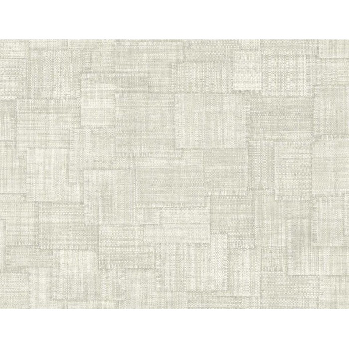 PAPEL PINTADO LA MAISON RAFFIA WOVEN BLOCKS PERLA