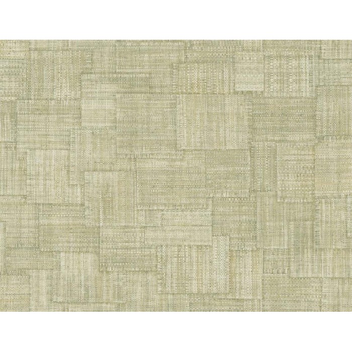 PAPEL PINTADO LA MAISON RAFFIA WOVEN BLOCKS VERDE