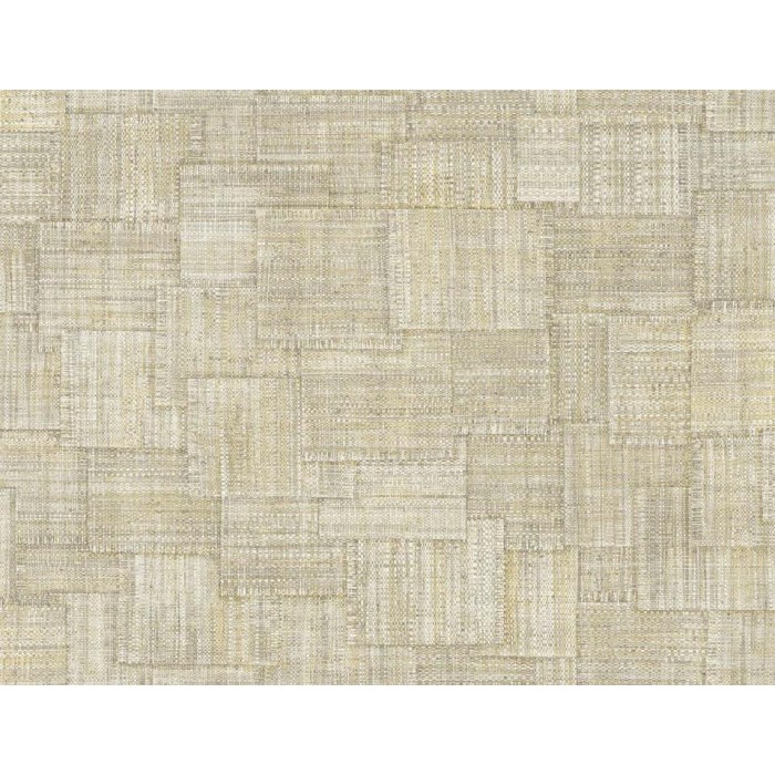 PAPEL PINTADO LA MAISON RAFFIA WOVEN BLOCKS BE/GR