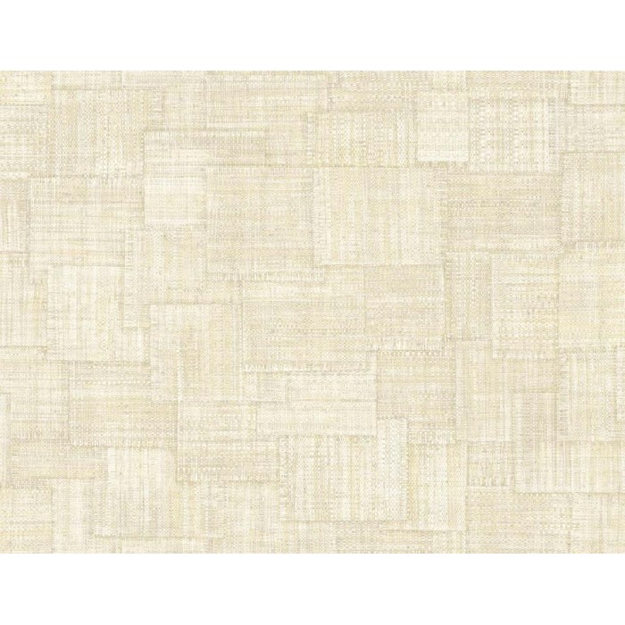 PAPEL PINTADO LA MAISON RAFFIA WOVEN BLOCKS BE/BL